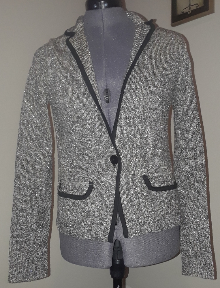 Banana Republic Light Sparkle Blazer/Sweater